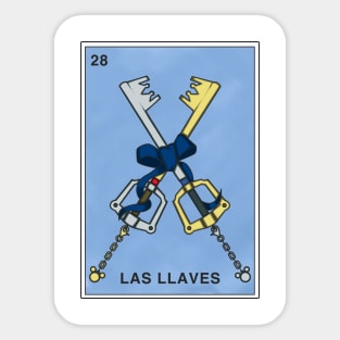 Las Llaves Sticker